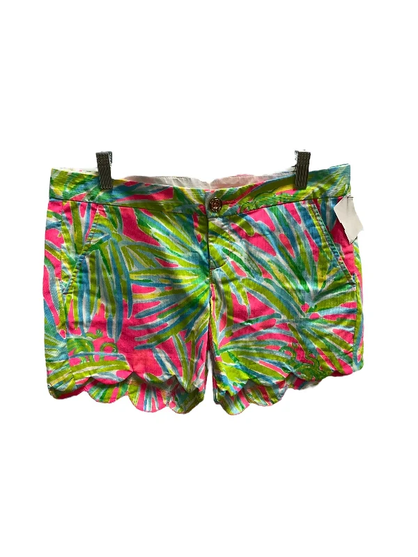 Green & Pink Shorts Lilly Pulitzer, Size 0 Trendy Men's Bucket