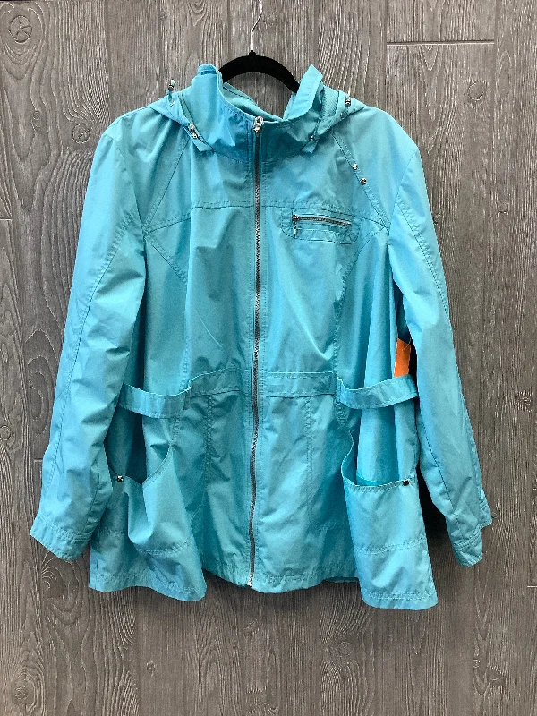 Jacket Other By Details In Blue, Size: 2x Gym