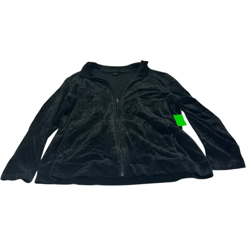 Jacket Other By Talbots In Black, Size: 1x Artistic Men's Avant