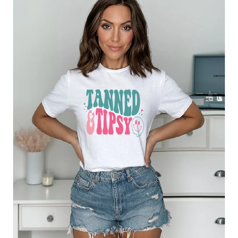 Tanned & Tipsy T-Shirt Sophisticated Men's 
