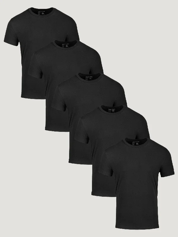 All Black 5-Pack Hip Men's Urban