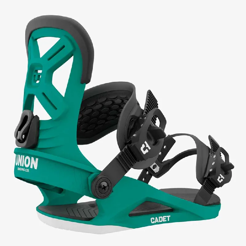 Union Youth Cadet Snowboard Bindings - 2024 Teal Vintage Men's 1970S Disco