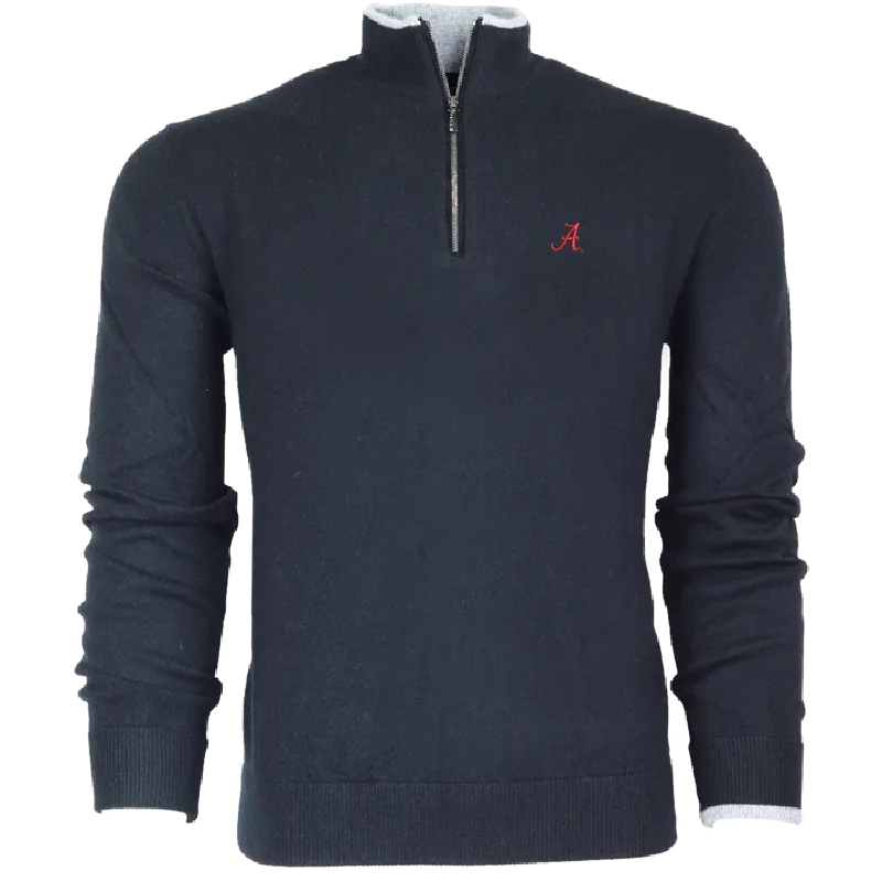 Alabama Sebonack Quarter-Zip Sweater Tough Men's Tactical