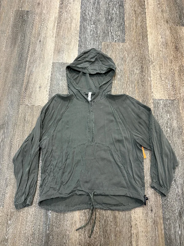 Athletic Jacket By Lululemon In Green, Size: 8 Tough Men's Tactical