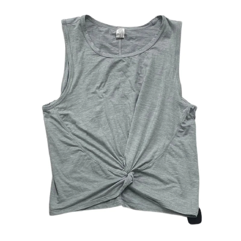 Grey Athletic Tank Top 90 Degrees By Reflex, Size Xl Organic