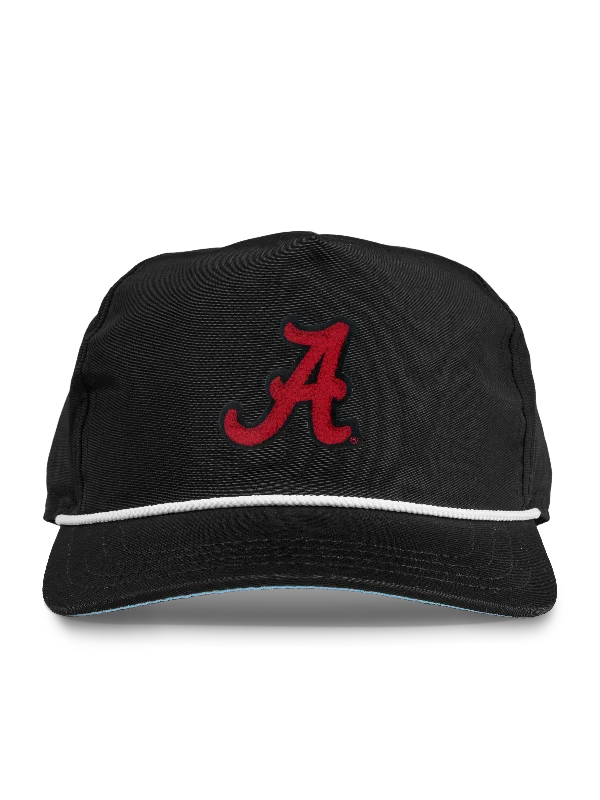 Alabama Script Rope Hat Athletic Men's Compression