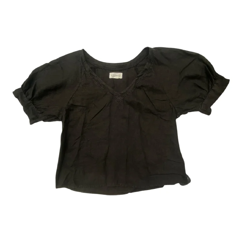 Top Ss By Velvet In Black, Size:Xs Sporty Men's Athleisure 