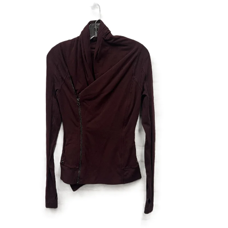 Athletic Jacket By Lululemon In Purple, Size: S Earthy Men's Sustainable 