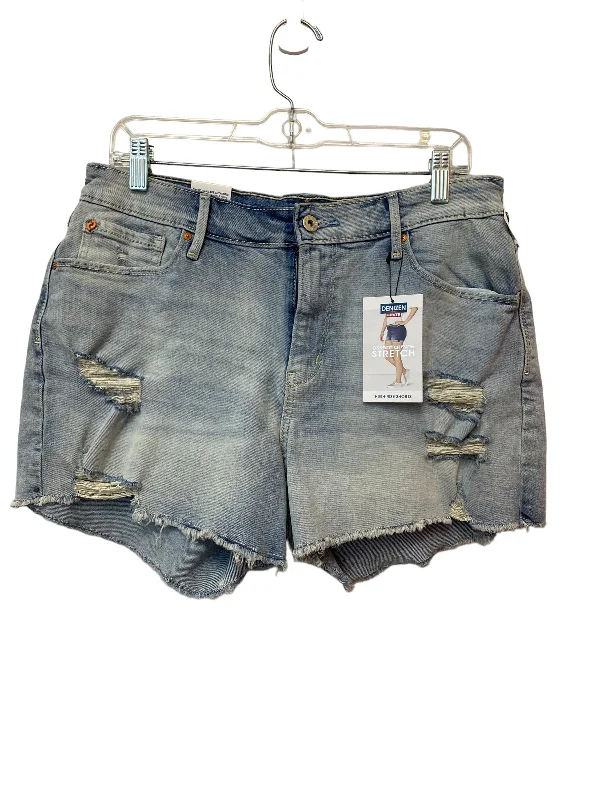 Shorts By Wild Fable In Blue Denim, Size: 6 Unique Men's Patch