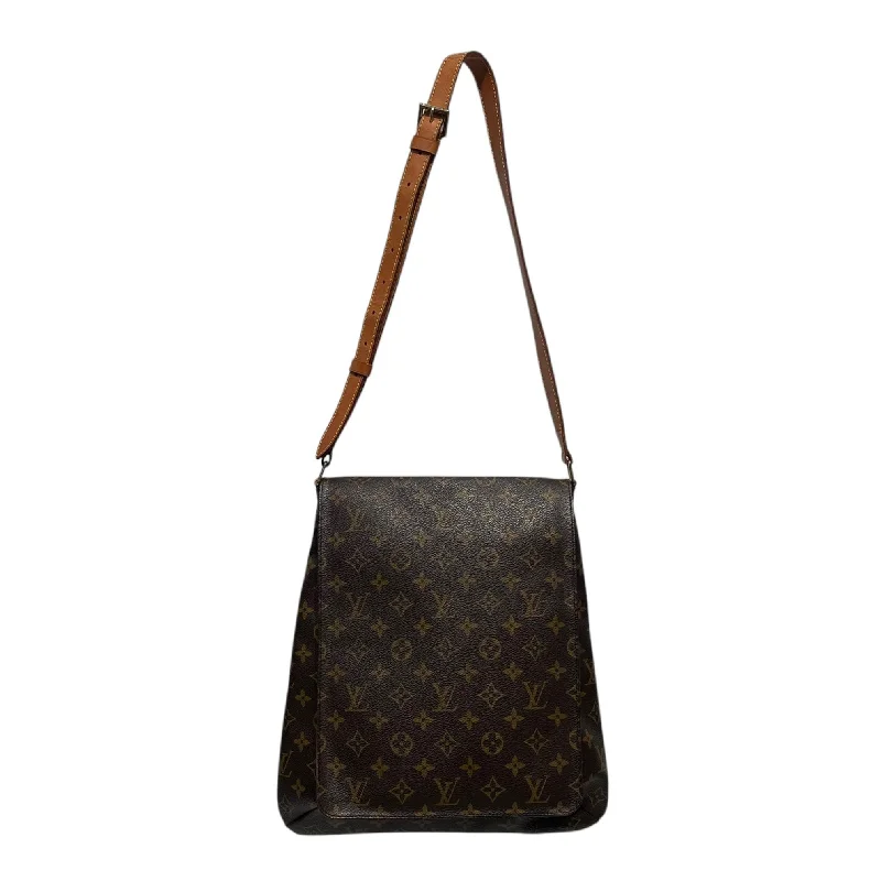 LOUIS VUITTON/Cross Body Bag/Brown/MUSETTE_MONOGRAM CANVAS/M51256 Relaxed Men's Australian 