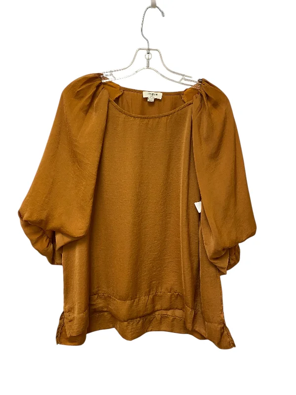Top 3/4 Sleeve By Umgee  Size: L Monochromatic All