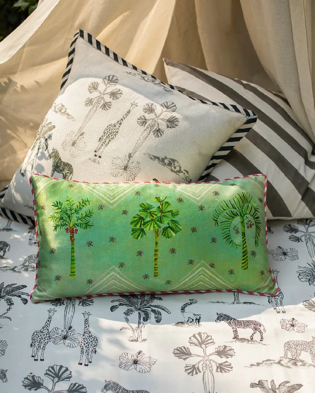 Areca Cushion Cover Unique Men's Patch