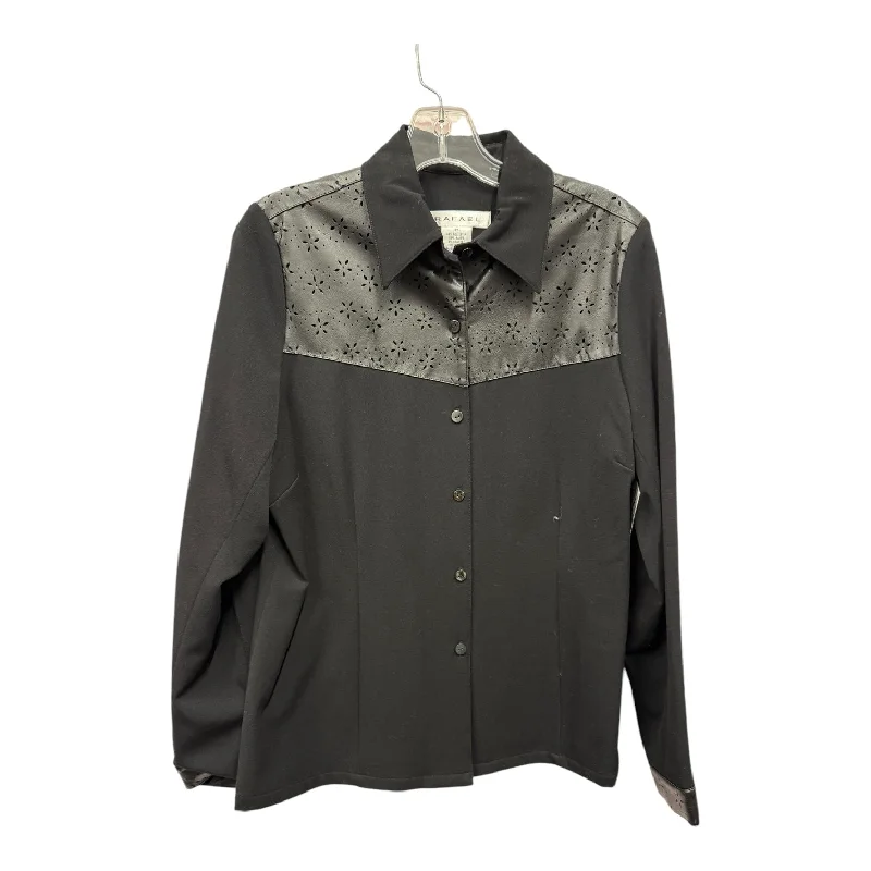 TOP LS  In BLACK, Size: L Relaxed Men's Australian 