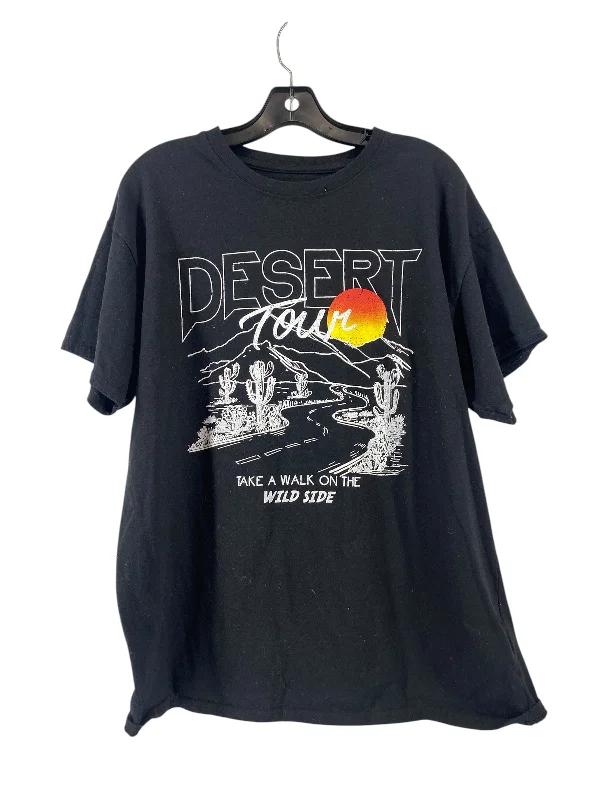 Top Short Sleeve By Clothes Mentor In Black, Size: Xl Dynamic Men's Glow