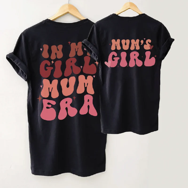 My Girl Mum Era & Mum's Girl Matching Front & Back Logo T-Shirts Modern Men's Tech