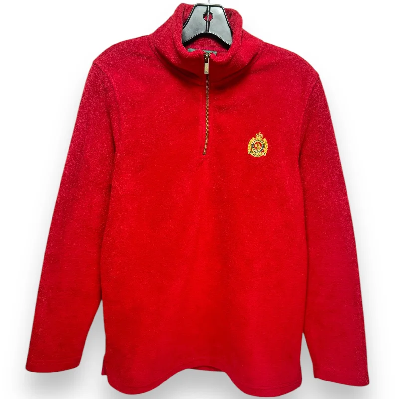 Athletic Fleece By Lauren By Ralph Lauren In Red, Size: S Artistic Men's Avant