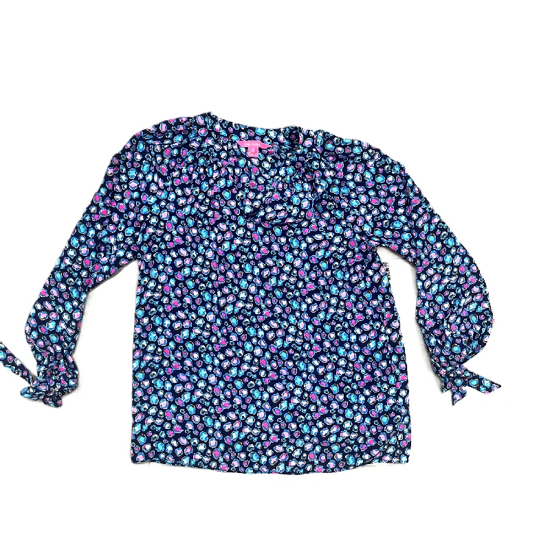 Top Long Sleeve Designer By Lilly Pulitzer  Size: S Laid