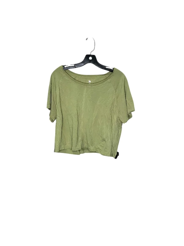 Athletic Top Short Sleeve By All In Motion In Green, Size: Xl Stylish Men's Tropical 