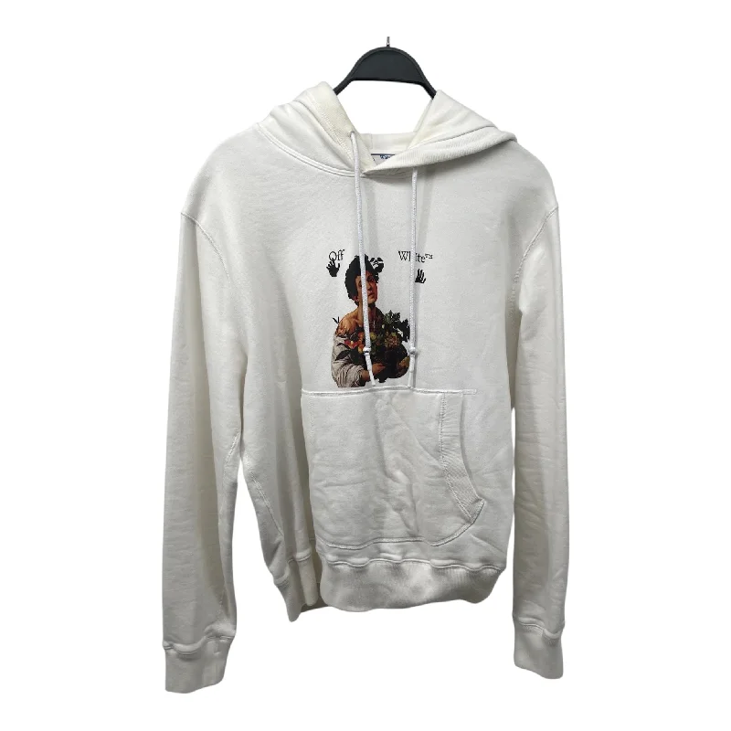 OFF-WHITE/Hoodie/M/Cotton/WHT/ANGEL/FRUIT Athletic Men's High