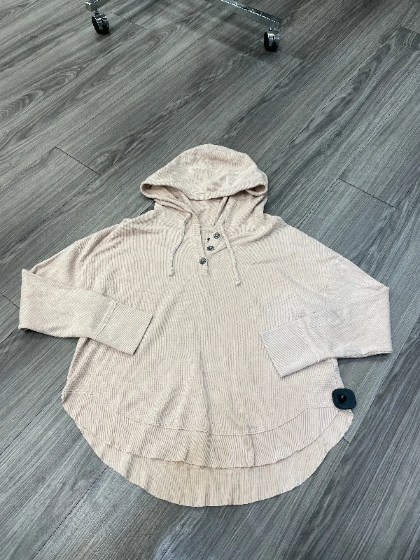 Top Long Sleeve By So In Tan, Size: 2x Modern Men's 