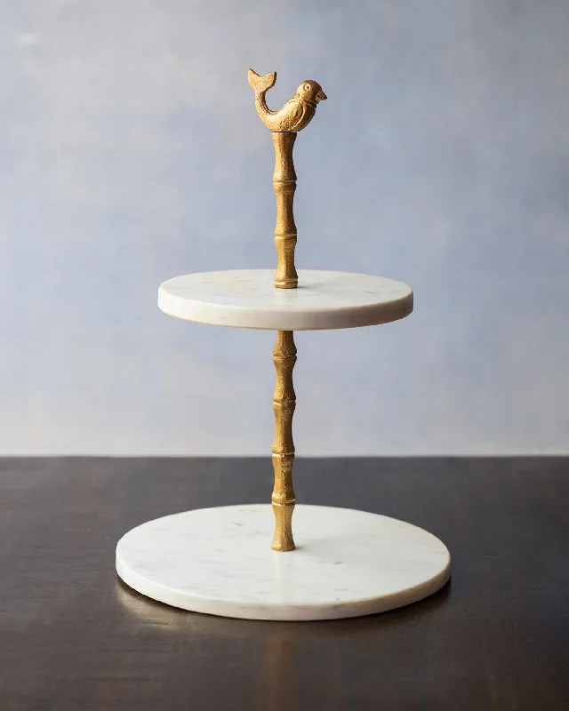 Tota 2 Tier Cake Stand Practical Men's Quick