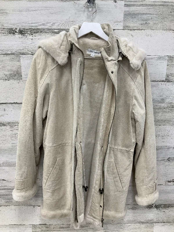 Coat Other By Clothes Mentor In Cream, Size: L Confident Men's Power