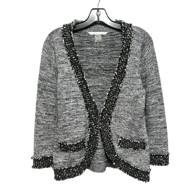 Sweater Cardigan By Peter Nygard In Multi-colored, Size: Sp Refined Men's European
