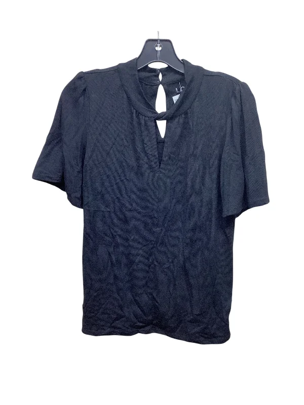 Top Short Sleeve By Loft In Black, Size: Xs Artistic Men's Avant