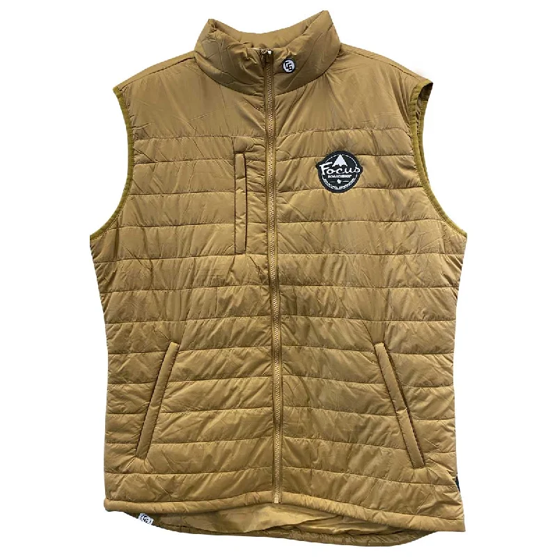 Focus Boardshop Field Vest - Coyote Brown Casual Men's Loose
