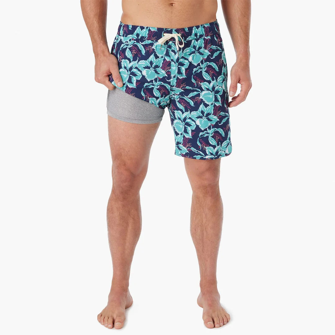 ANCHOR SWIM SUIT - LAGOON TROP Refined Men's Velvet