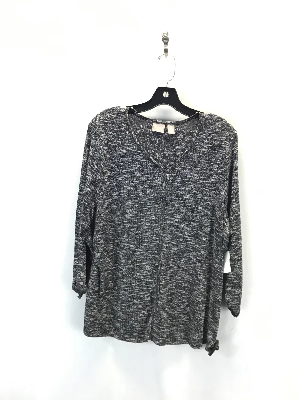 Top Long Sleeve By Chicos  Size: Xl Athletic Men's High