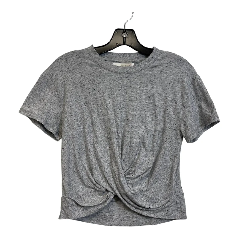 Athletic Top Short Sleeve By Calia In Grey, Size: S Bold Men's Animal