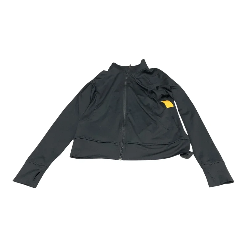 Athletic Jacket By Sport Tel In Black, Size: M Practical Men's Quick