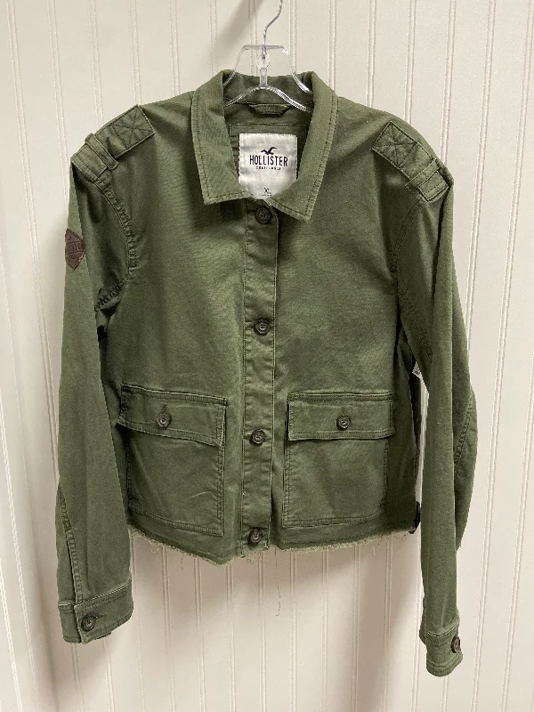 Jacket Utility By Hollister In Green, Size: Xl Elegant Men's Formal 