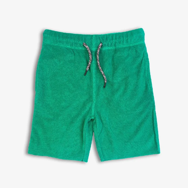 Camp Shorts | Emerald Terry Vacation