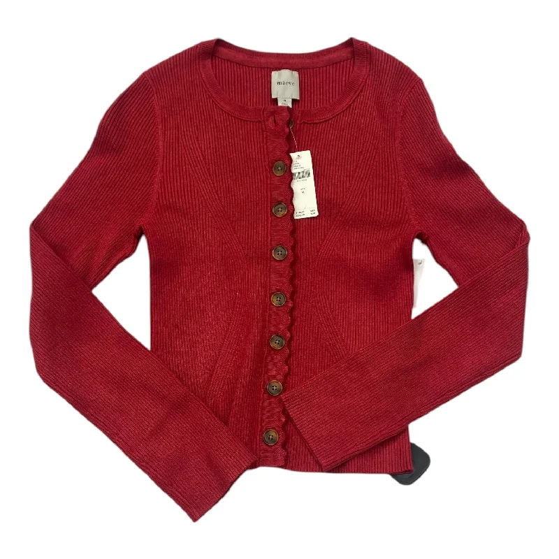 Top Ls By Maeve In Red, Size:M Organic