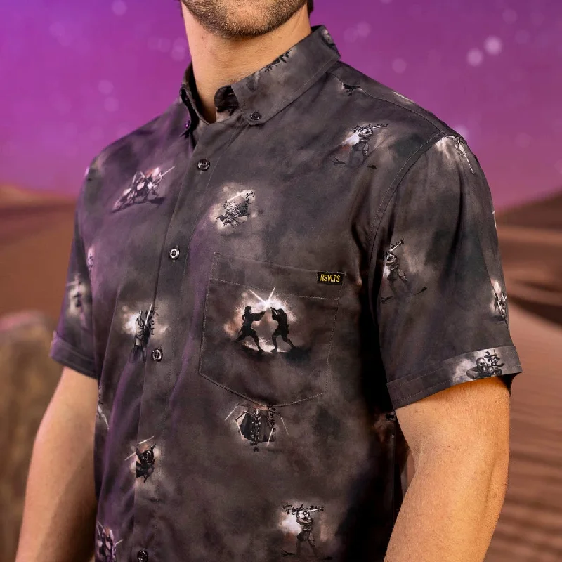 Star Wars™ "The Light and the Dark" – KUNUFLEX Short Sleeve Shirt Sporty Men's Athleisure 