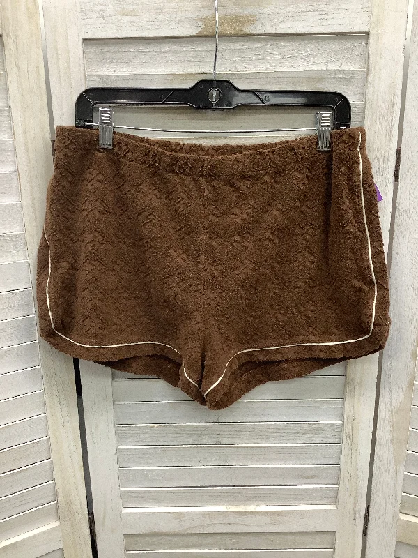 Brown Shorts Designer Tory Burch, Size L Refined Men's Classic 