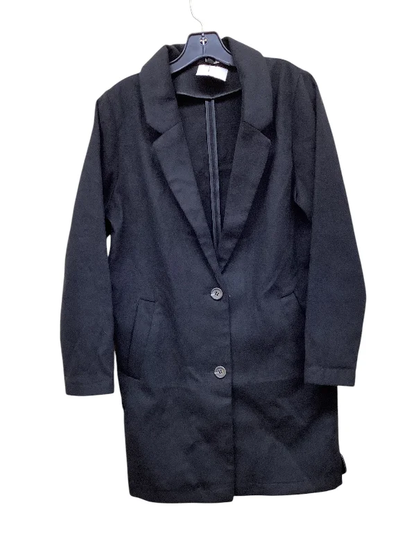 Coat Peacoat By Divided In Black, Size: M Laid