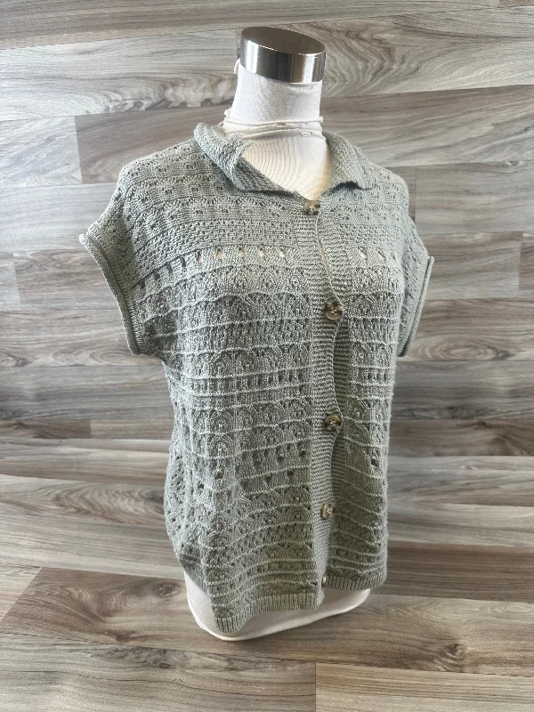 Top Short Sleeve By Jessica Simpson In Green, Size: S Casual Men's Japanese 