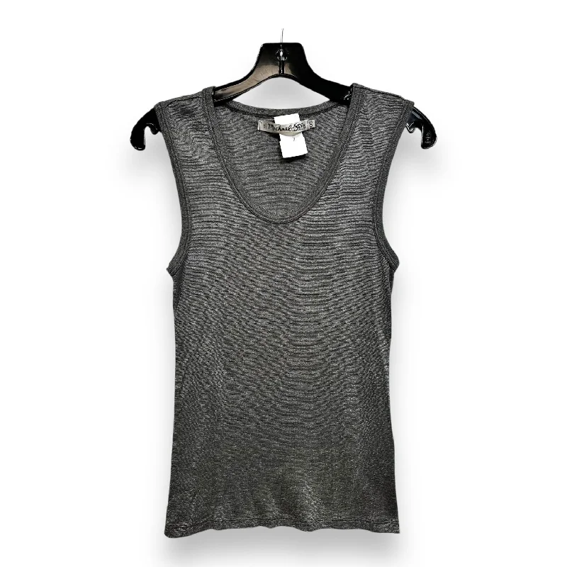 Top Sleeveless By Michael Stars In Silver, Size: Osfm Business