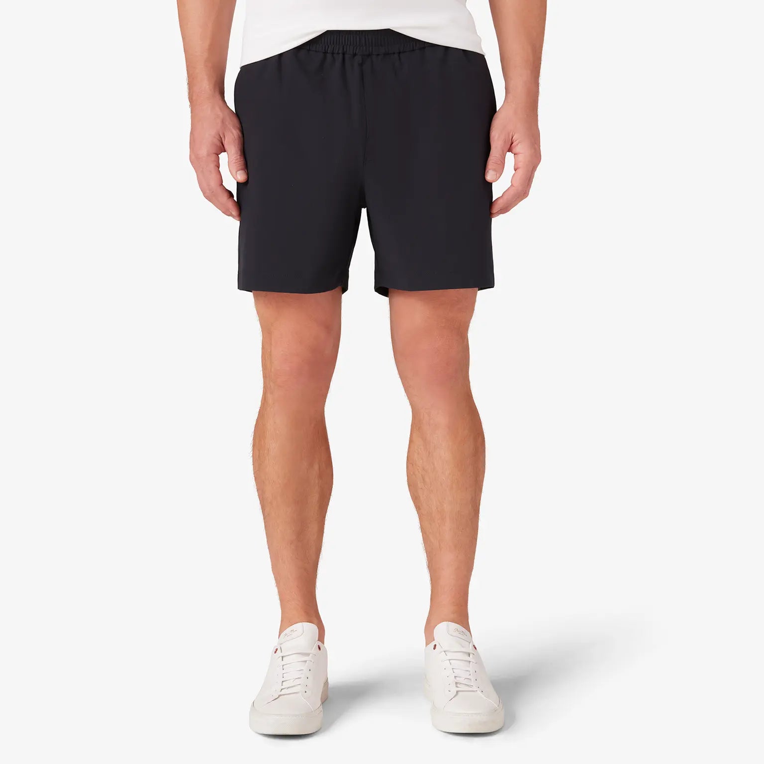 HELMSMAN PULL ON SHORT - BLACK Unique Men's Patch