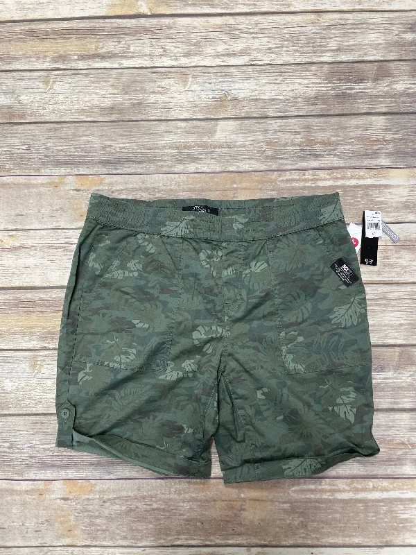 Camouflage Print Shorts Cme, Size Xl Sleek Men's Contemporary 