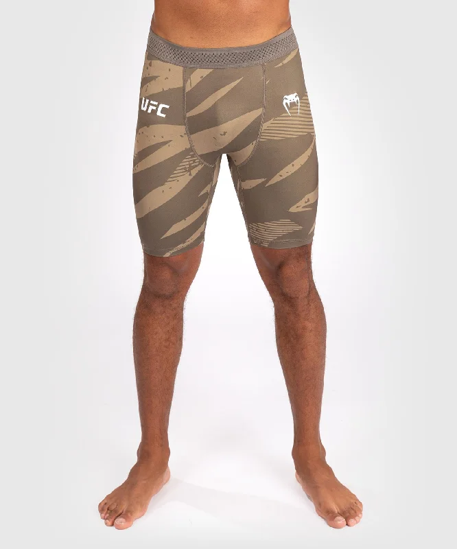 UFC Adrenaline by Venum Fight Week Men’s Vale Tudo Short - Desert Camo Artistic Men's Hand