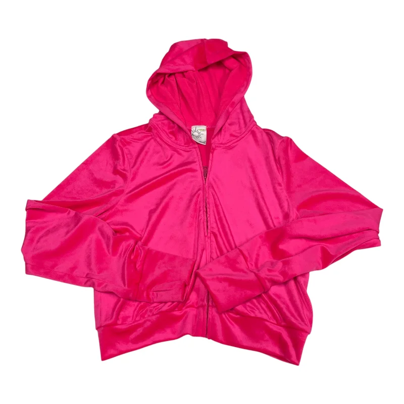 Athletic Jacket By Aerie In Pink, Size: L Modern Men's 