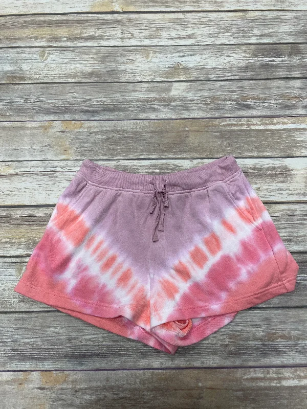 Tie Dye Print Shorts Lou And Grey, Size M Vintage Men's 1970S Disco