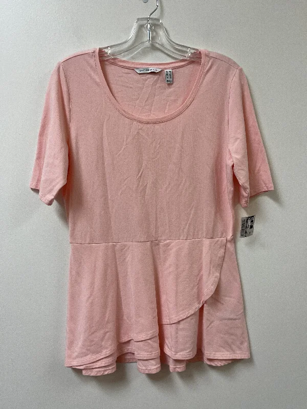 Top Short Sleeve By Isaac Mizrahi Live Qvc  Size: Xs Gym