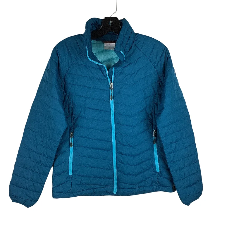 Jacket Puffer & Quilted By Columbia In Teal, Size: M Casual Men's Japanese 