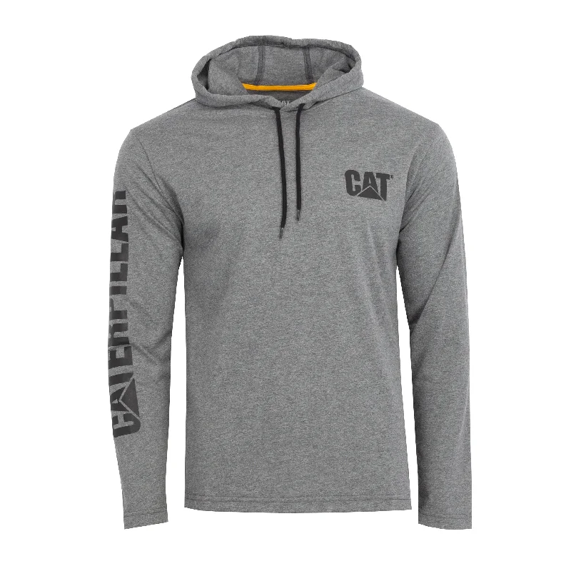 UPF Hooded Banner Long Sleeve Tee - Mens Bold Men's Animal