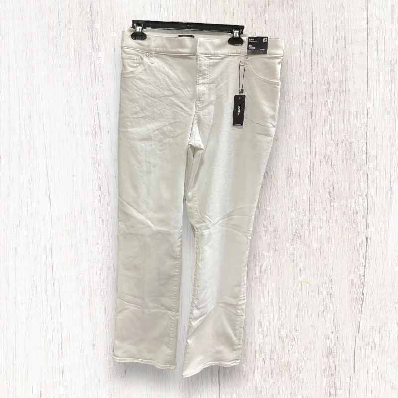 White Jeans Straight Express, Size 16 Organic